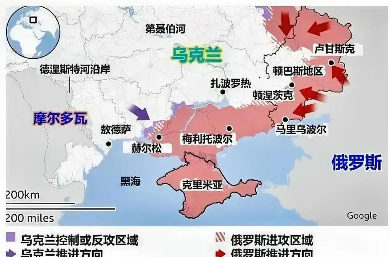 乌军反攻的关键战场就是梅丽托波尔
攻下梅丽托波尔之后整个战场的结果就已经确定了，