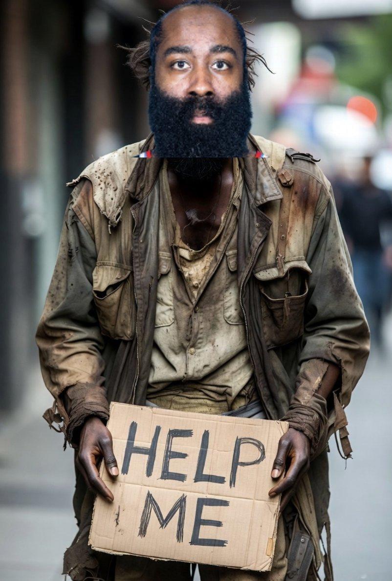 快船在过去的9场比赛中输掉了8场。哈登对队友们说：