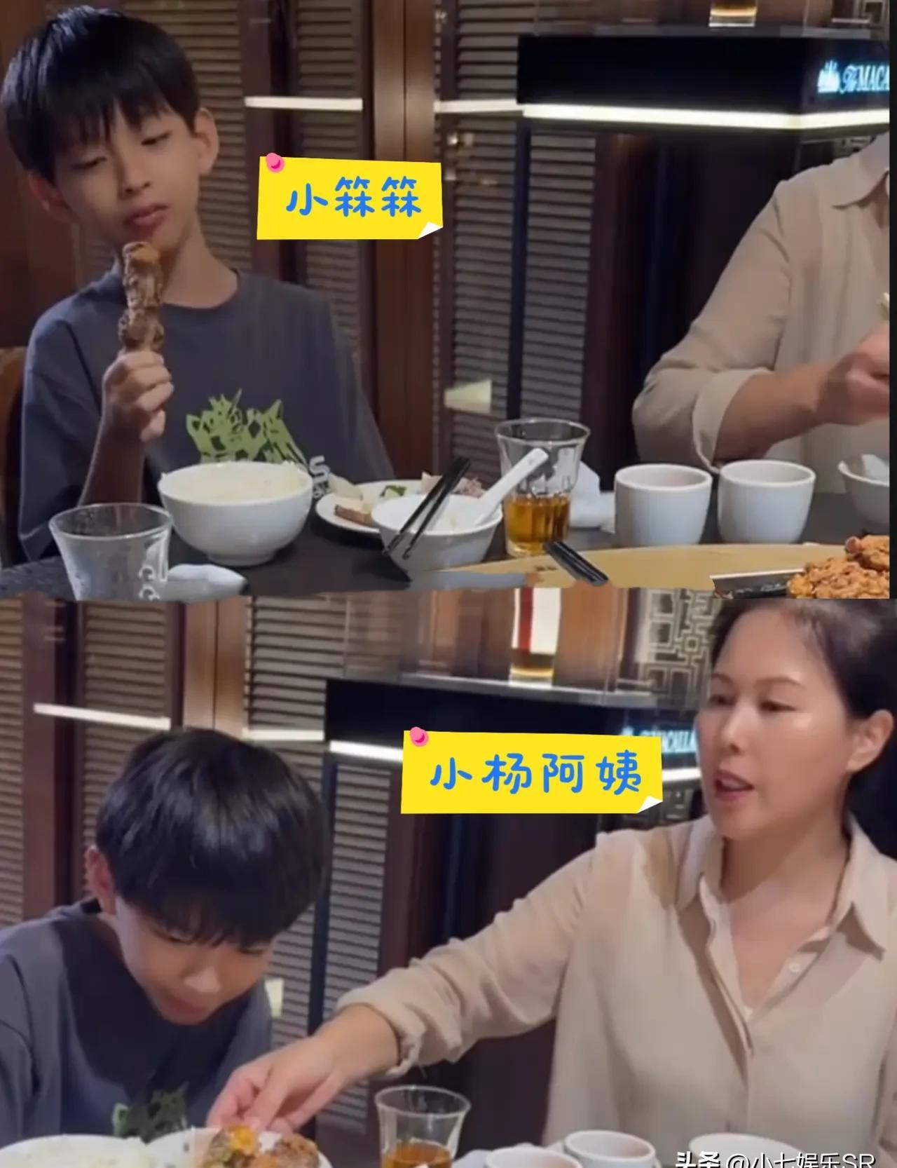 干了十年的保姆，一夜之间被架空了。
汪小菲再婚后，小杨阿姨突然发现自己的活儿变了