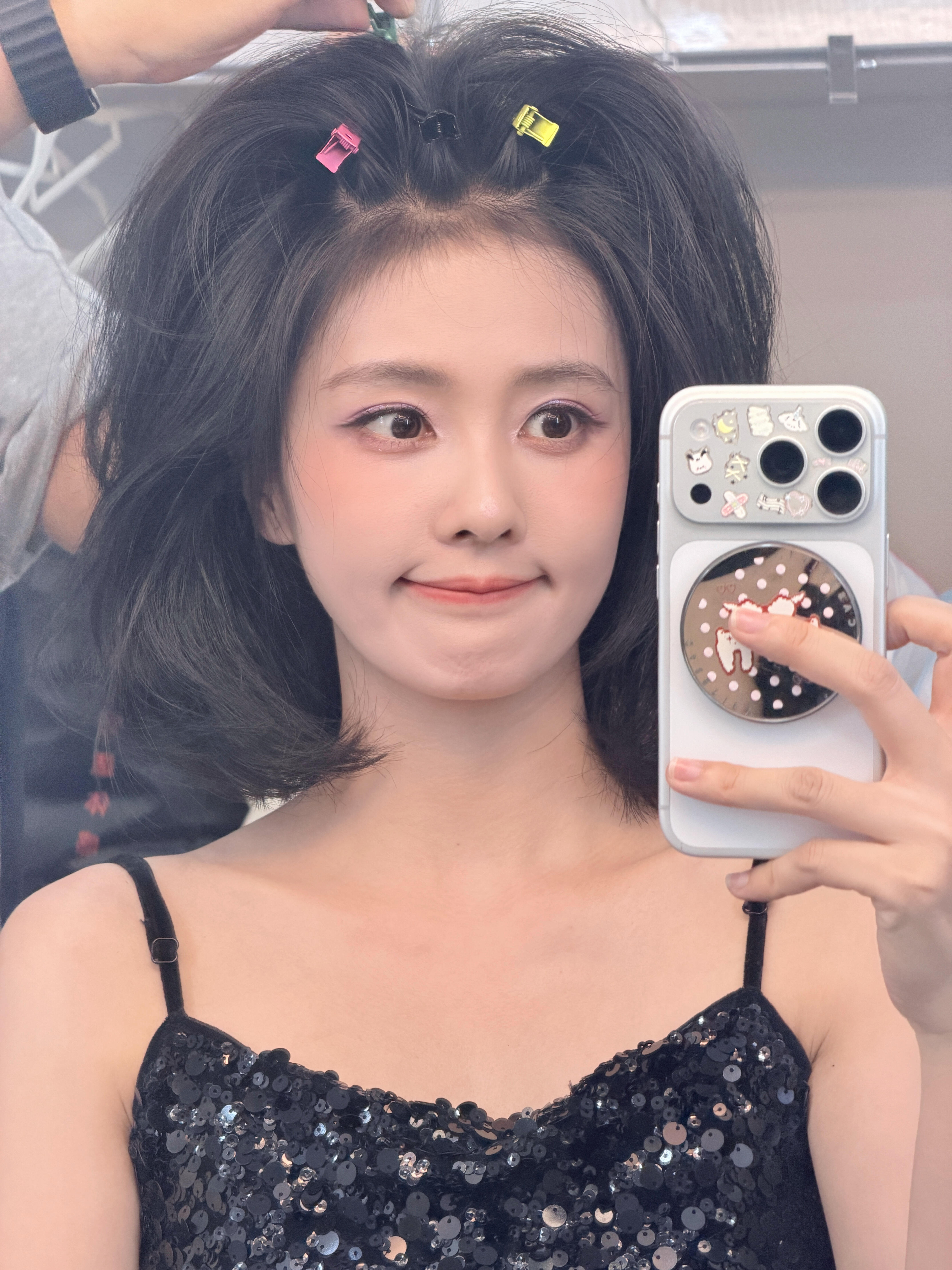 白鹿 白鹿王韵娜 白鹿完全澳白大珍珠 漂亮小姐姐
