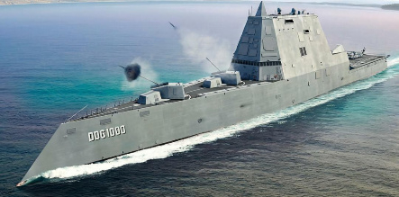 每天认识一件兵器 美国“朱姆沃尔特”级驱逐舰“朱姆沃尔特”（Zumwalt）级驱
