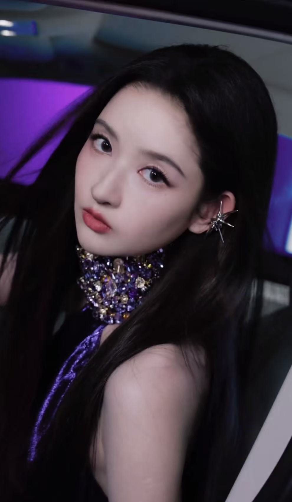 王玉雯厉害女人紫色新皮肤王玉雯紫裙王玉雯厉害女人紫色新皮肤