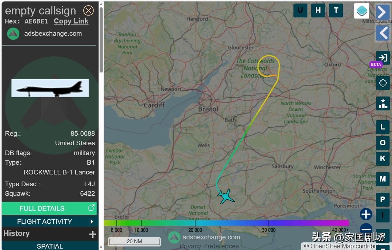 帝国空军怂了，自从没了一架 KC-135R 以后，不止中东的加油机开应答器，连B