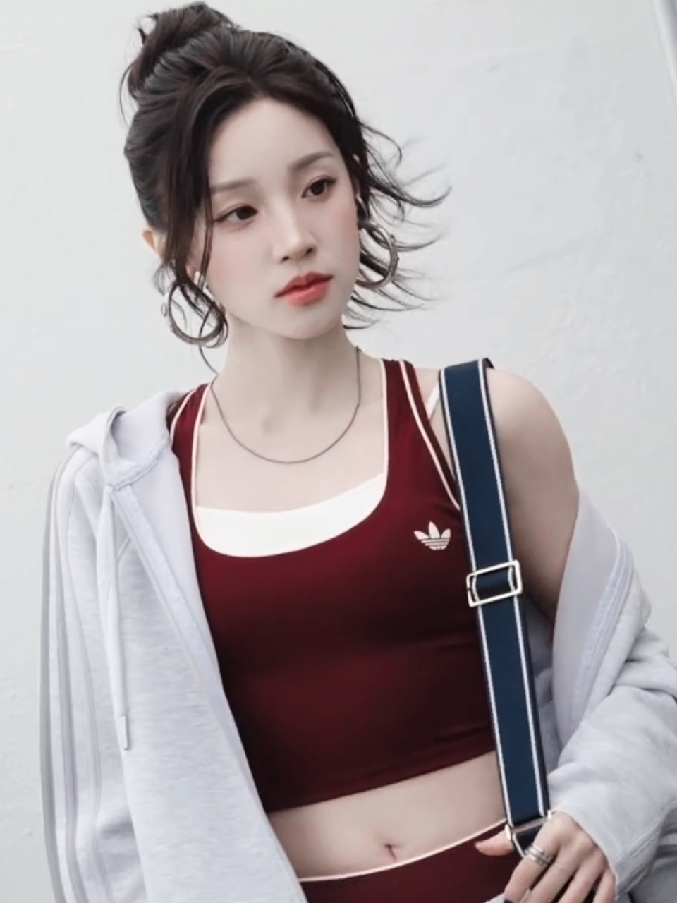 宋雨琦和阿迪真的好适配啊 