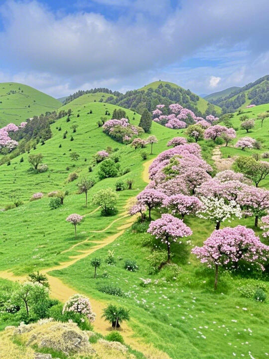 下个月开花🌺广东这片高山杜鹃花美疯了