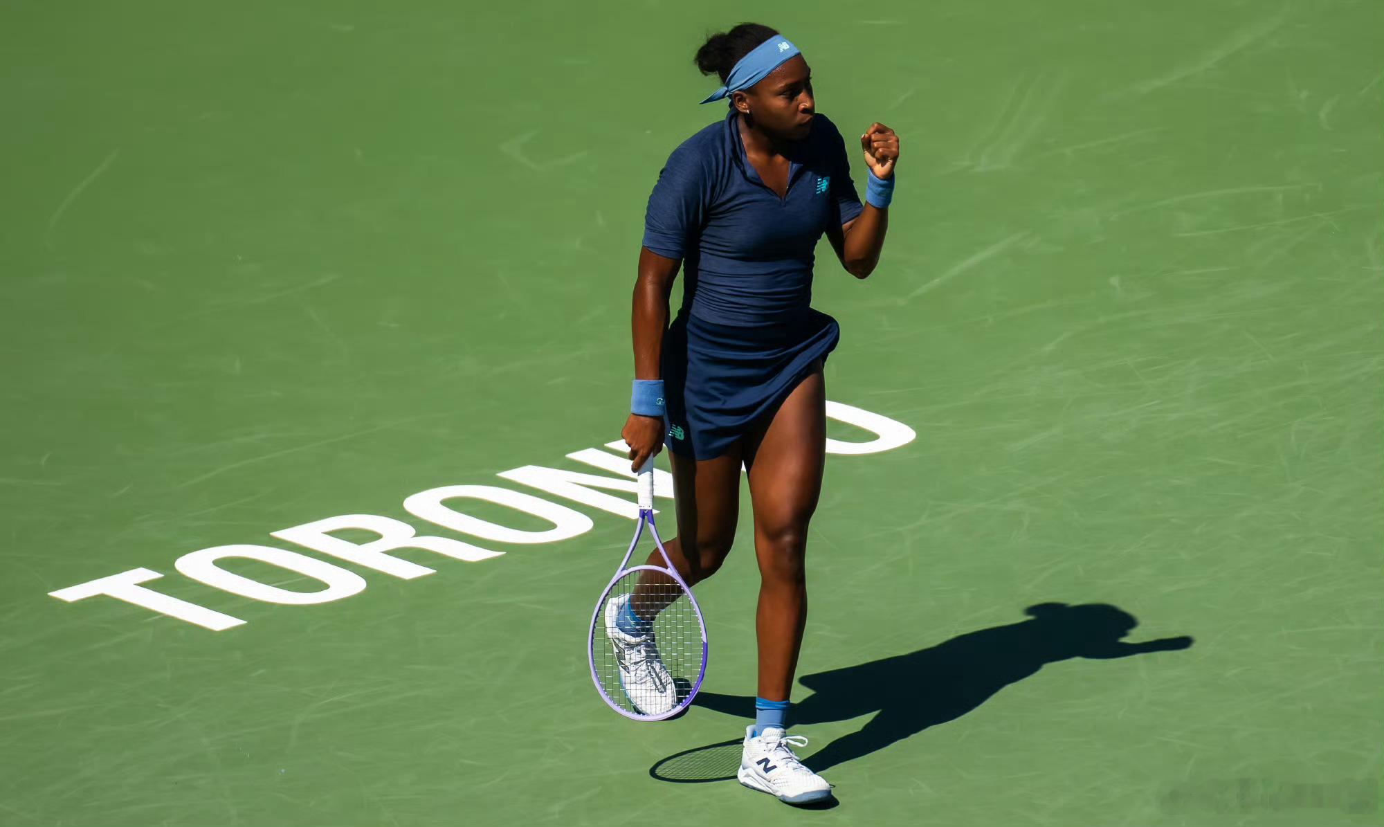 高芙横扫晋级多伦多赛16强WTA1000多伦多站第三轮，两届大满贯🏆🇺🇸高