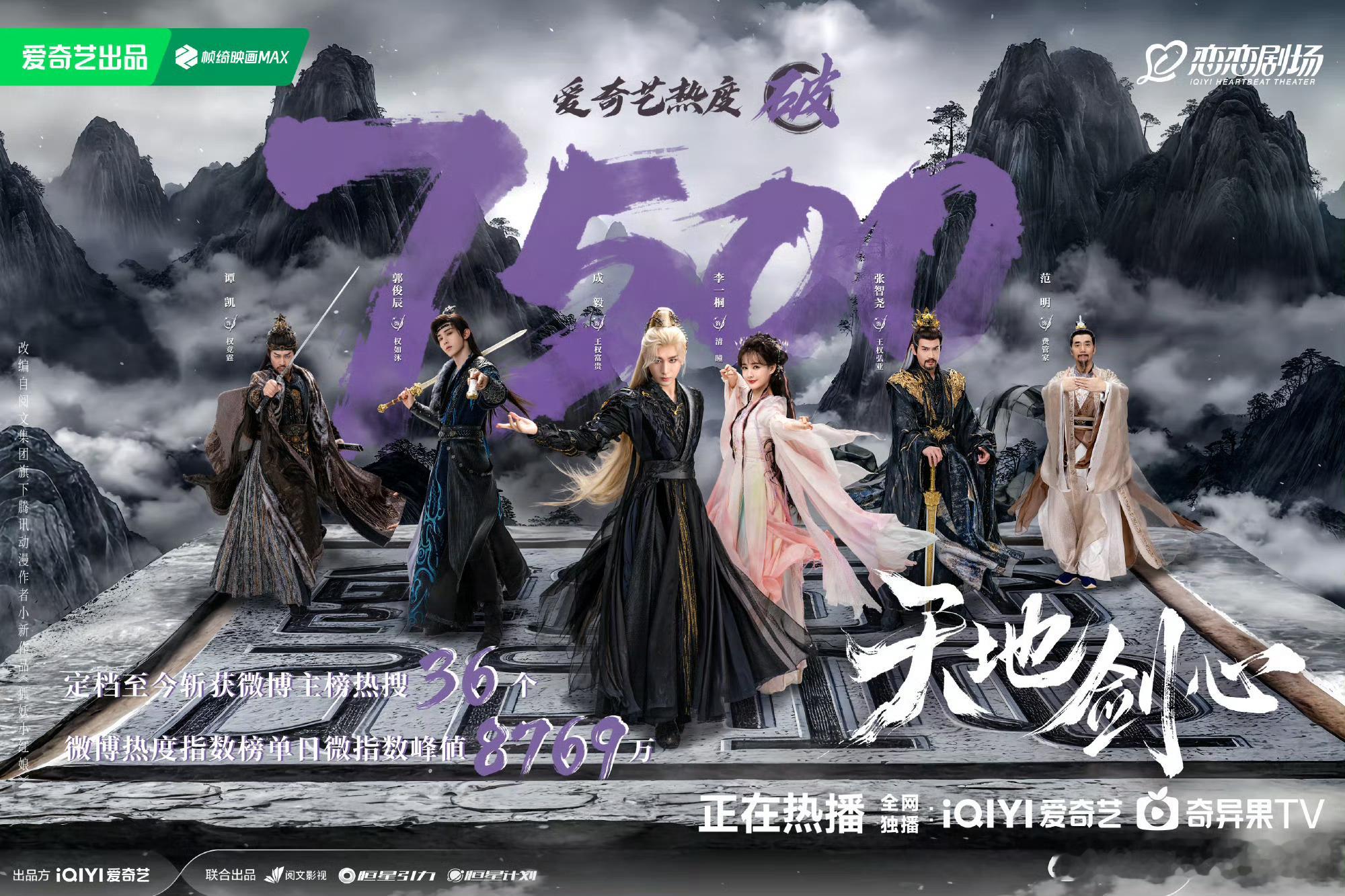 男主折寿十年让女主化形成人我们天地剑心的bg就是最好磕的好嘛！！！都破7500了