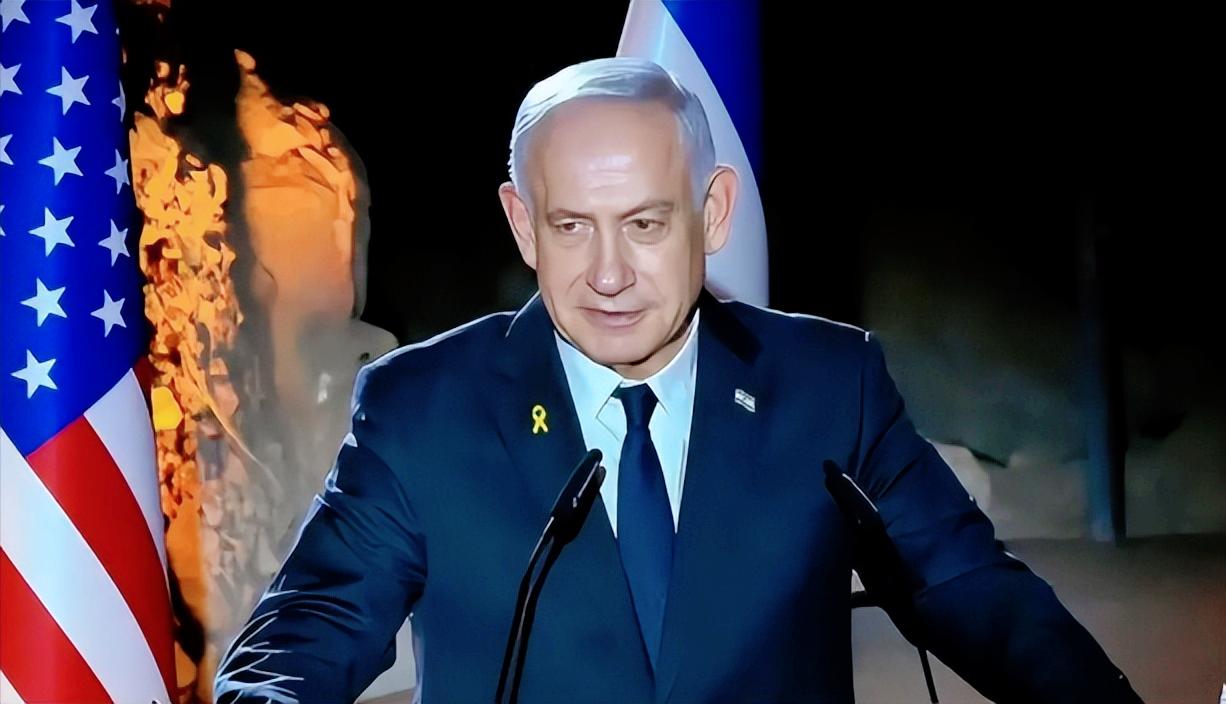 美以同盟绑死了？以色列总理狐假虎威，直接对伊朗放出最强硬狠话，这话一出来，本就紧