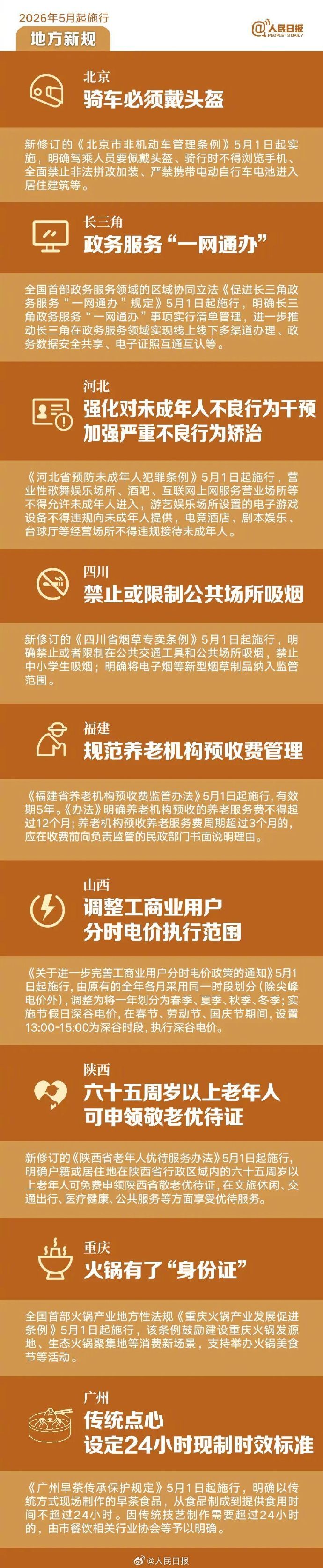 【与你有关！#5月起一批新规将施行#】①#5月起未经同意不得发送商业短信#；②#