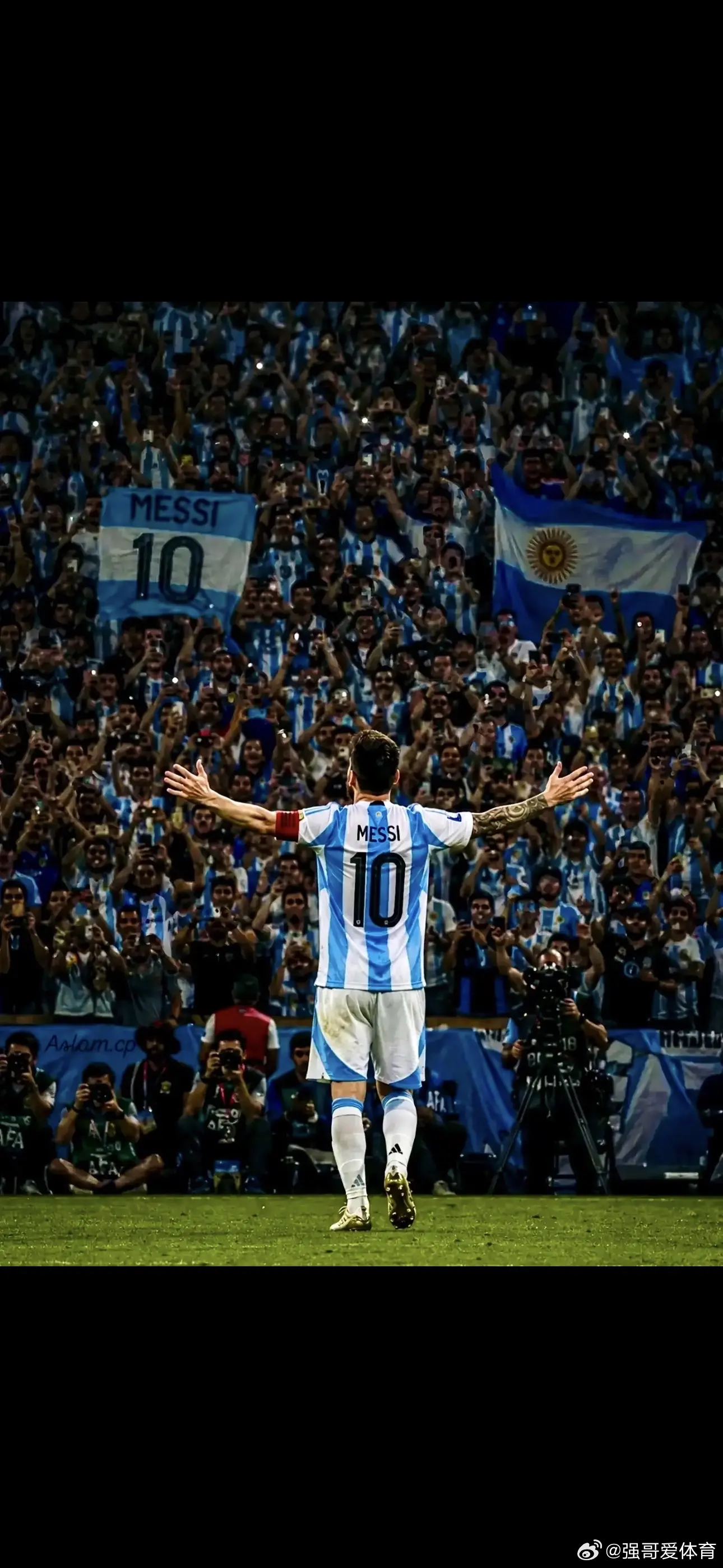 阿根廷卫冕之路。🇦🇷今夜巅峰对决！梅西带领三星阿根廷迎战斗牛士西班牙，全力冲