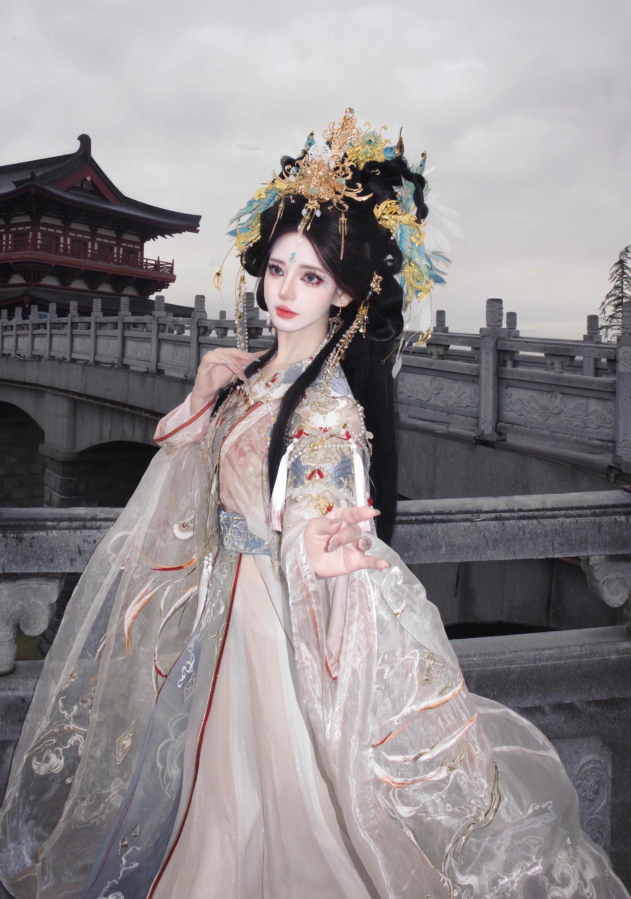 浮世万千 吾爱日月与卿。