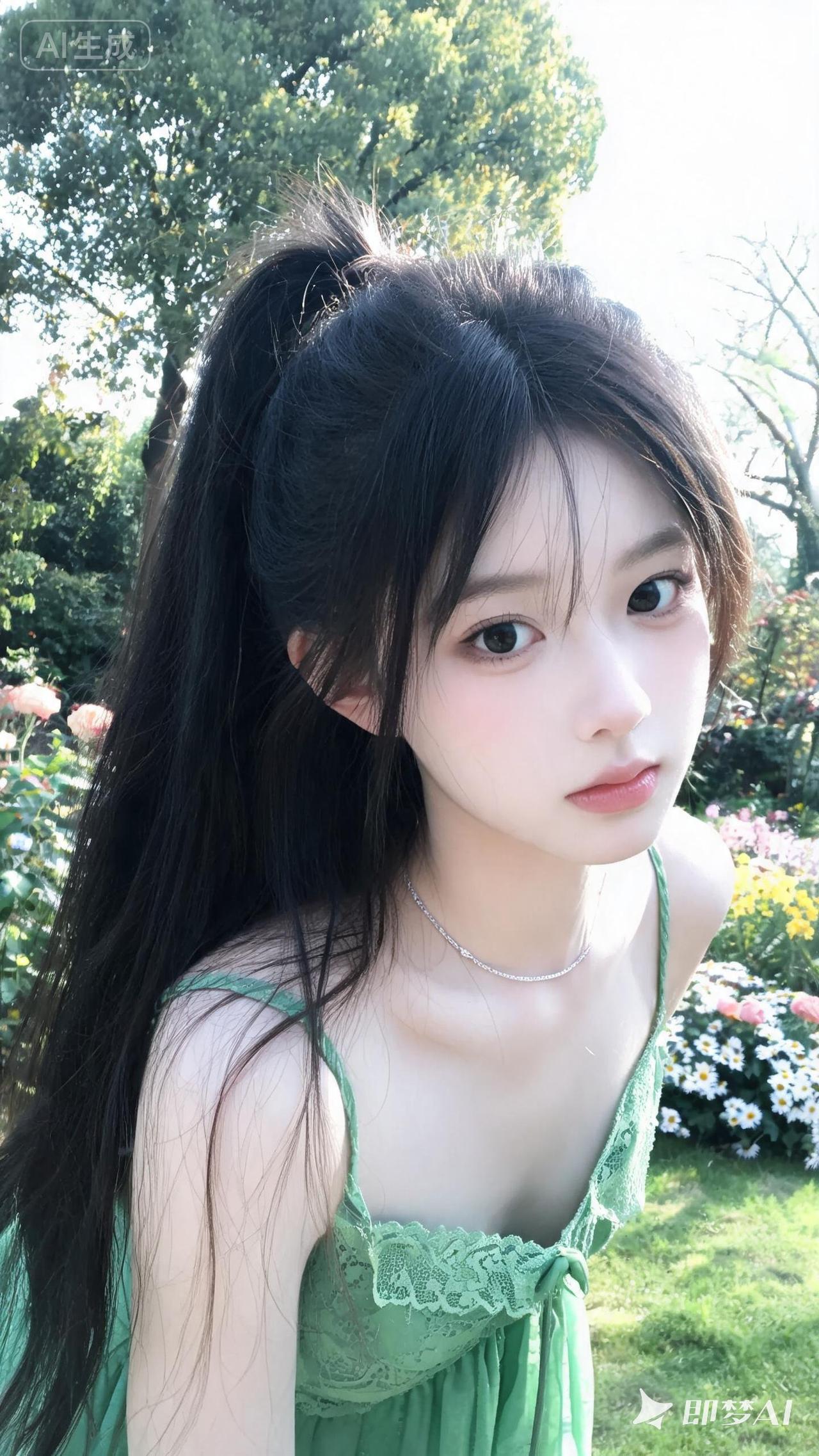 你喜欢哪一种气质的美人? 我超爱夏日清新少女这种气质的美人！就像李沁在公园拍的写