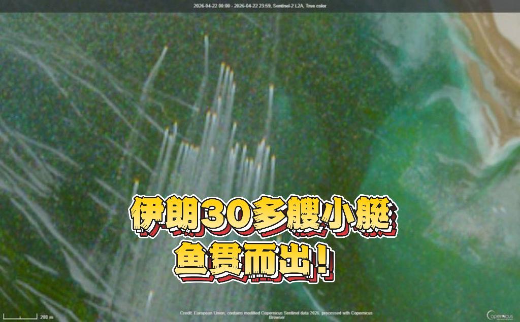 浑身是胆，伊朗小艇蒙面突击，美军来不及反应，巨型大船连遭抓拿！
无人机有蜂群攻击