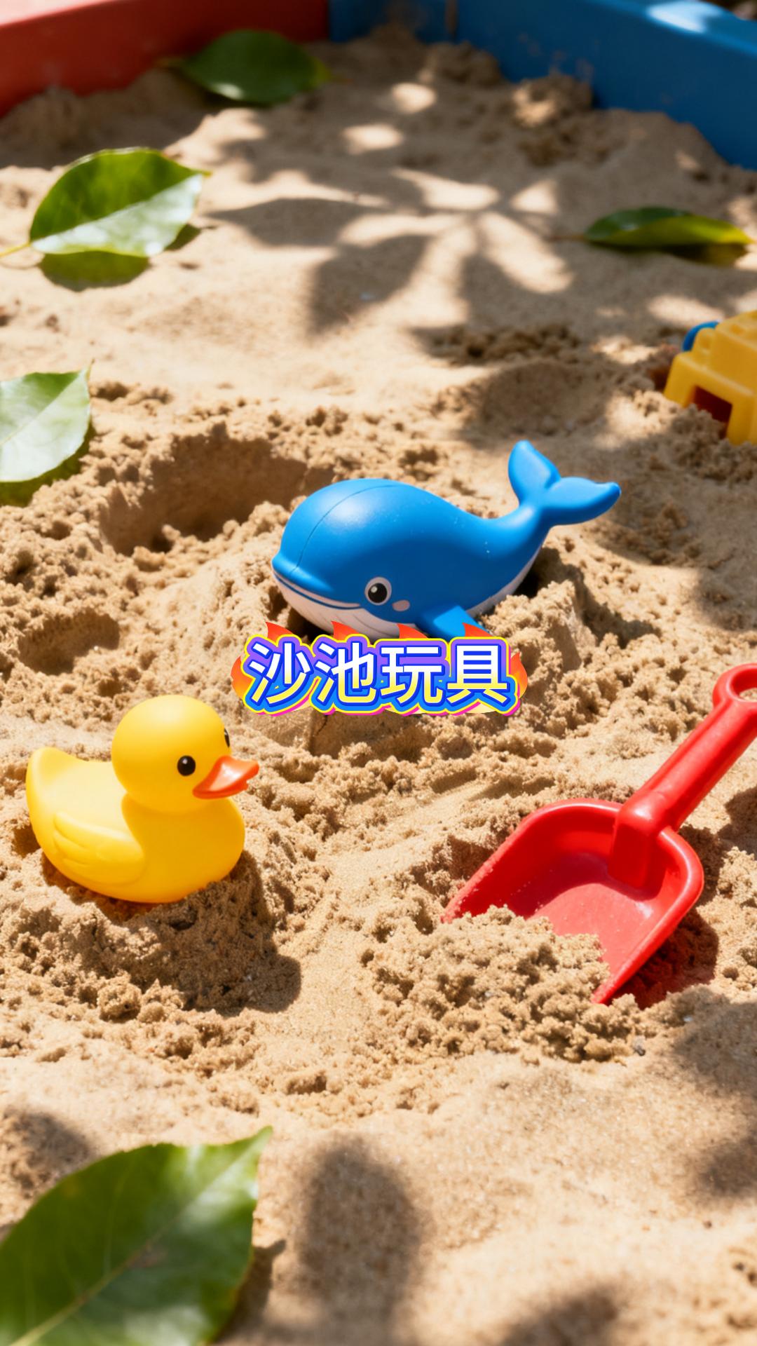 沙滩玩具。