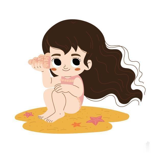 女儿艺臻是个情感细腻的孩子。每次听我讲故事时，她都会很认真地看着我，仿佛我的每一