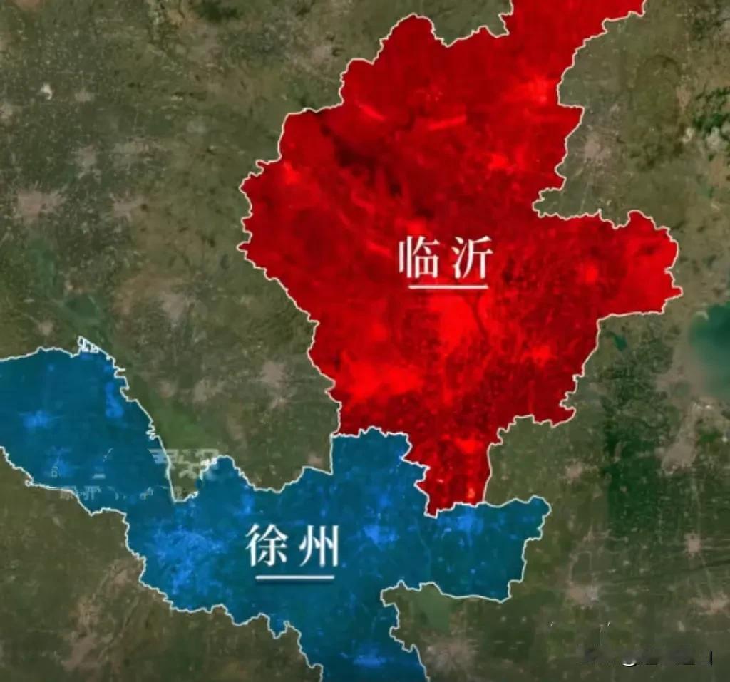 网上有人老拿临沂和徐州比，难道他们是相邻的两个地级城市一定要比个高低吗？

徐州