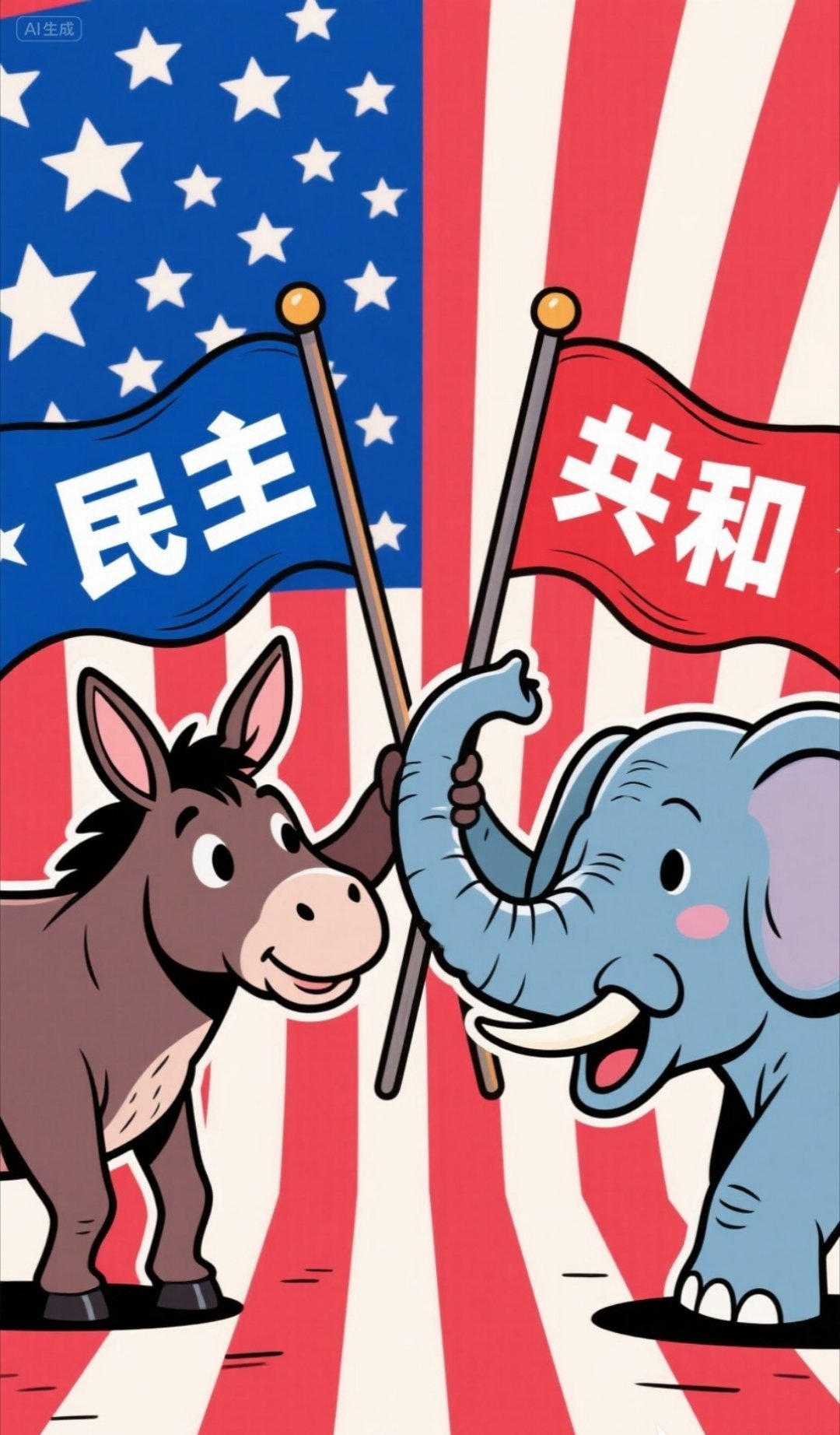 搞笑内涵图[超话] 美式民主是不是世界上最虚伪的民主？​一位农场主临死前把儿子叫