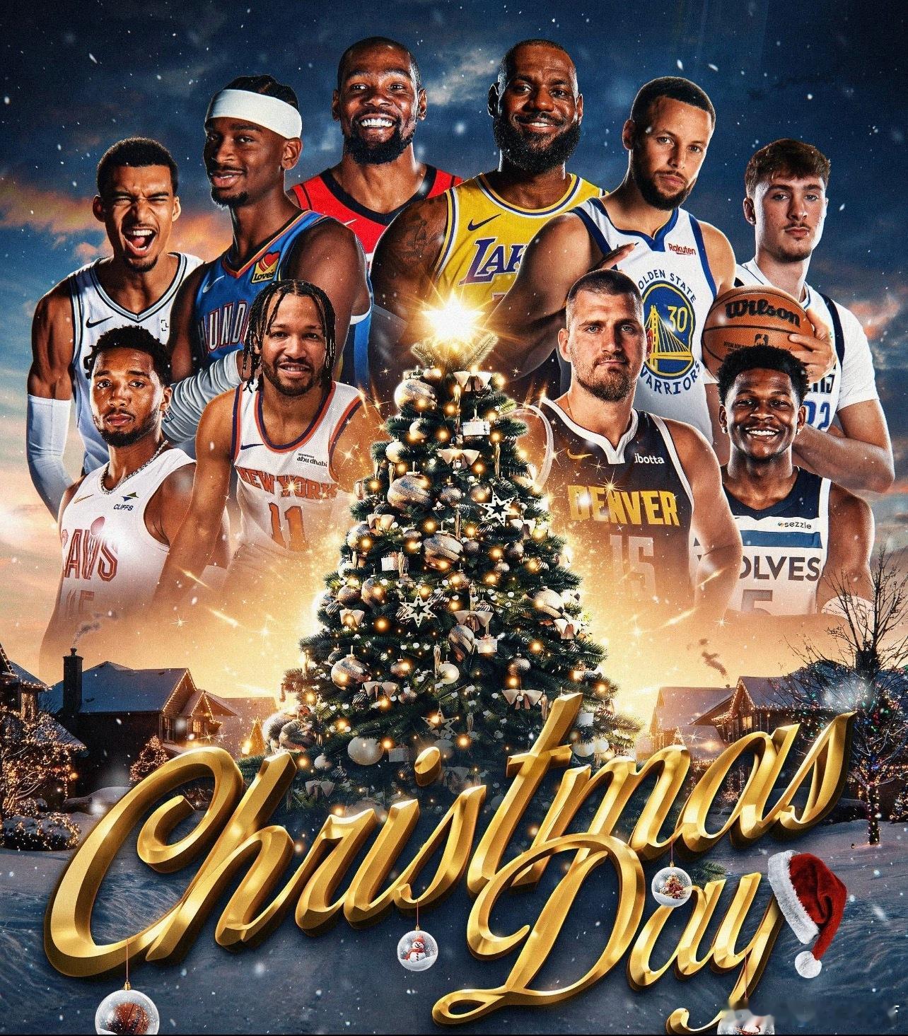 NBA今日进行了五场圣诞大战，这五场比赛都充满了看点，有东部最强后卫之争，有詹杜