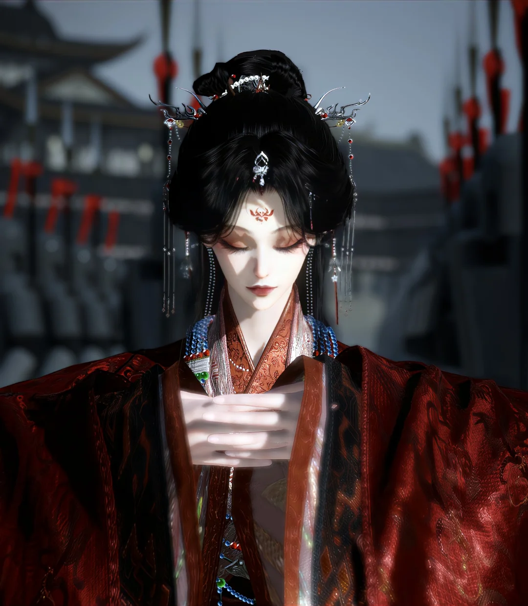 战国袍写真三选一哪个好看