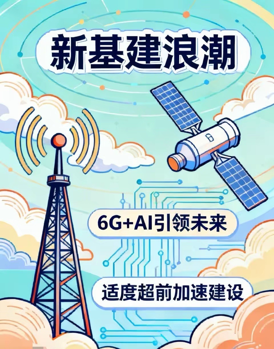 工信部正式定调！新基建开启“适度超前”大浪潮，6G+AI彻底引爆未来主线就在6月
