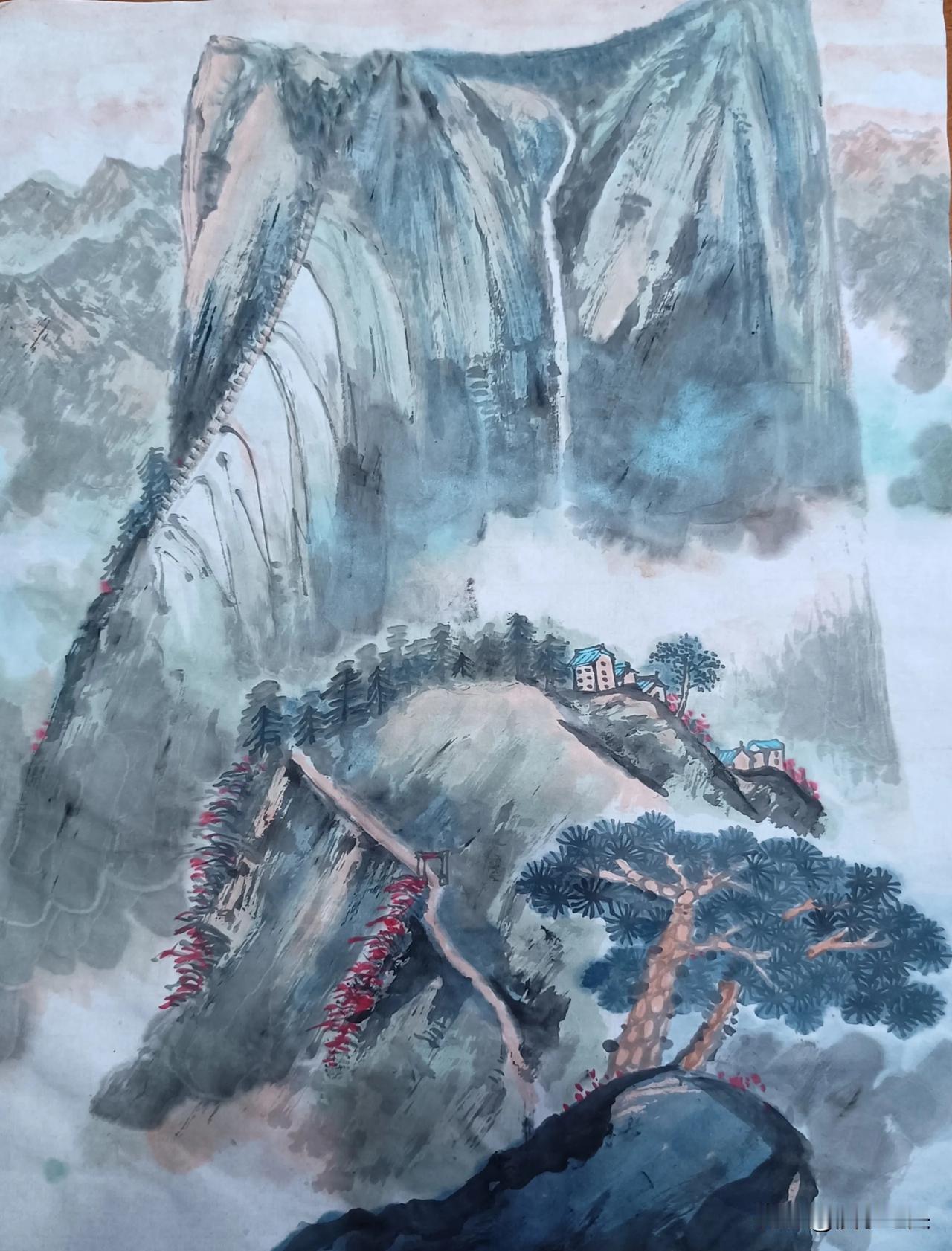 西岳雄姿