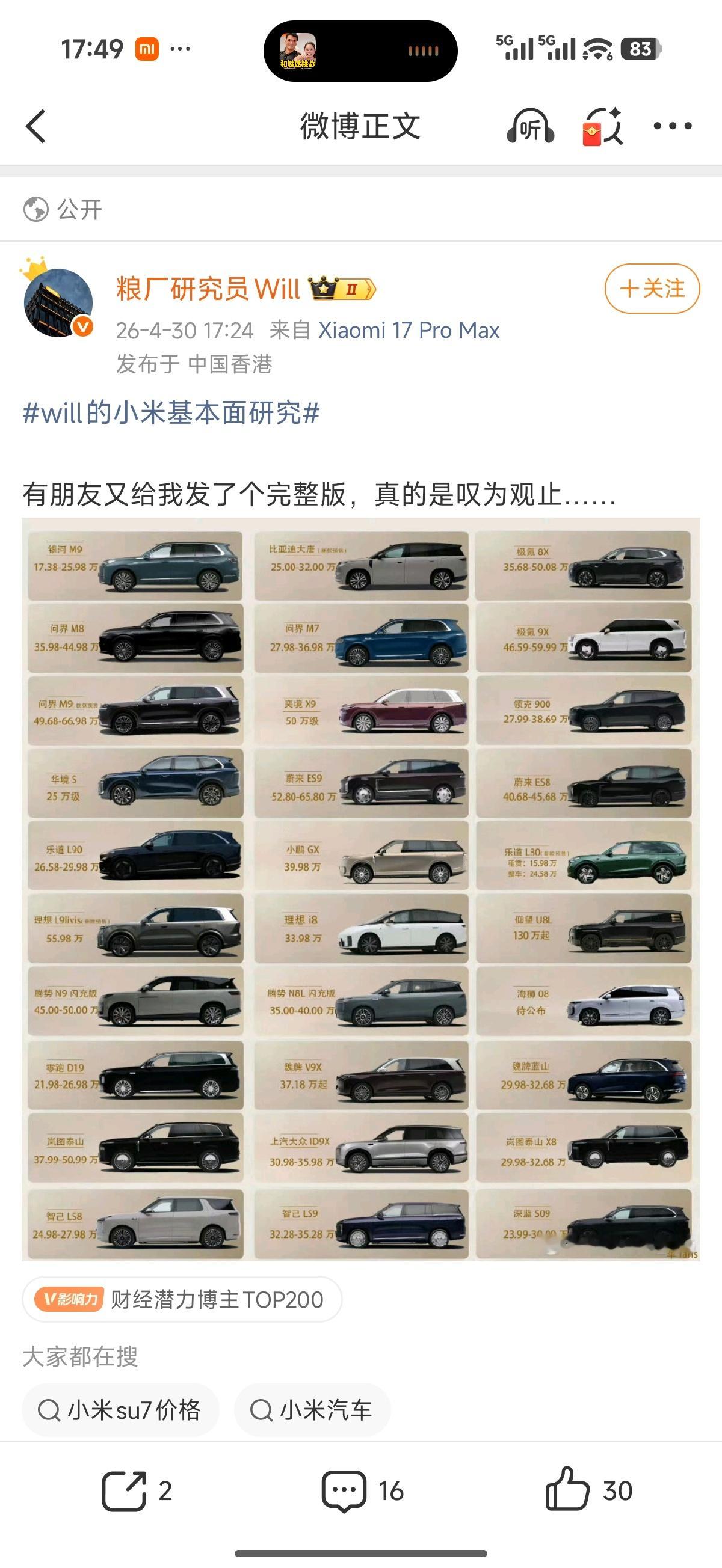 kl这车最不用担心的就是颜值，虽然是方盒子定位，设计也是方盒子，但小米通过一些细