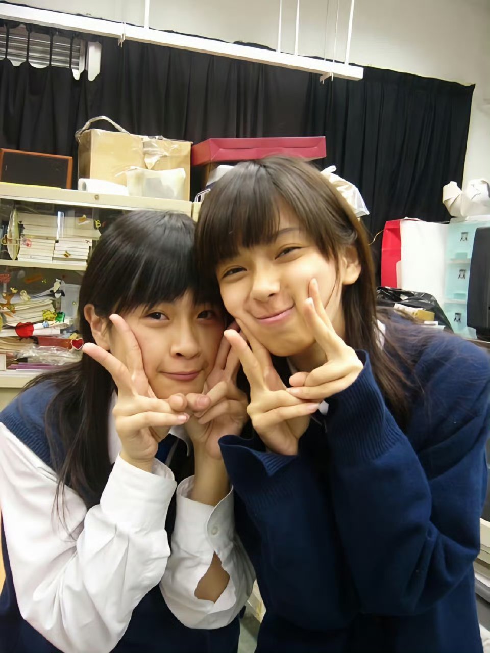 高中时期的Angelababy那时候Angelababy也才17岁 美得和别人仿