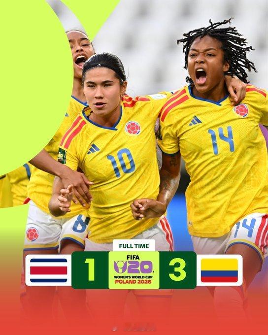 波兰2026国际足联20岁以下女子世界杯 小组赛第一轮E组 朝鲜2-0葡萄牙；哥