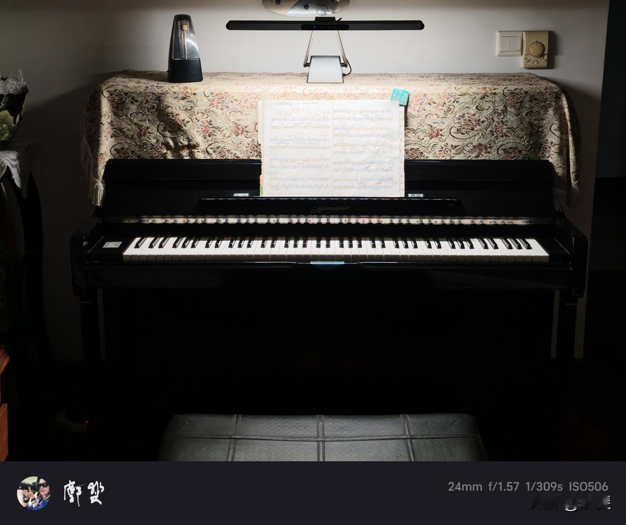 练琴《彩云追月》[加一][点亮平安灯]日常练琴感悟