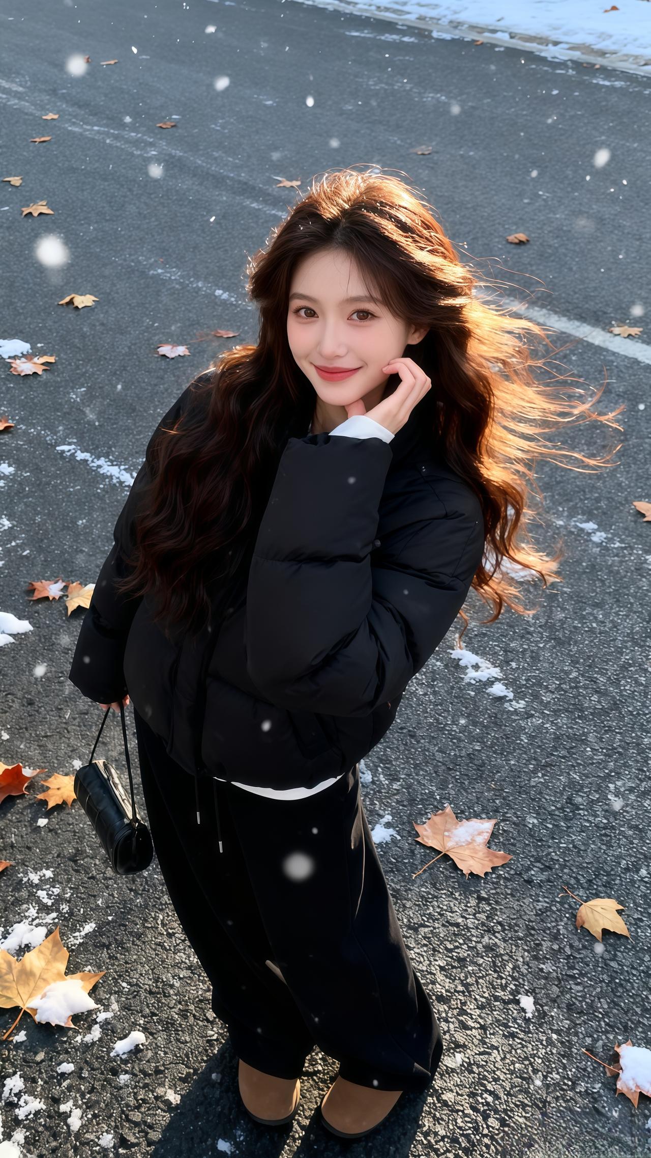 穿搭羽绒服韩系穿搭 穿搭是为了取悦自己 今天穿什么