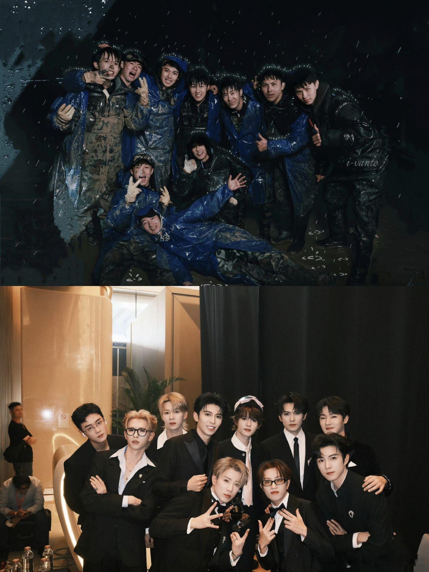 看着你们从青涩懵懂一步步走到如今的光芒万丈我既骄傲又感动十个人的三年 从籍籍无名