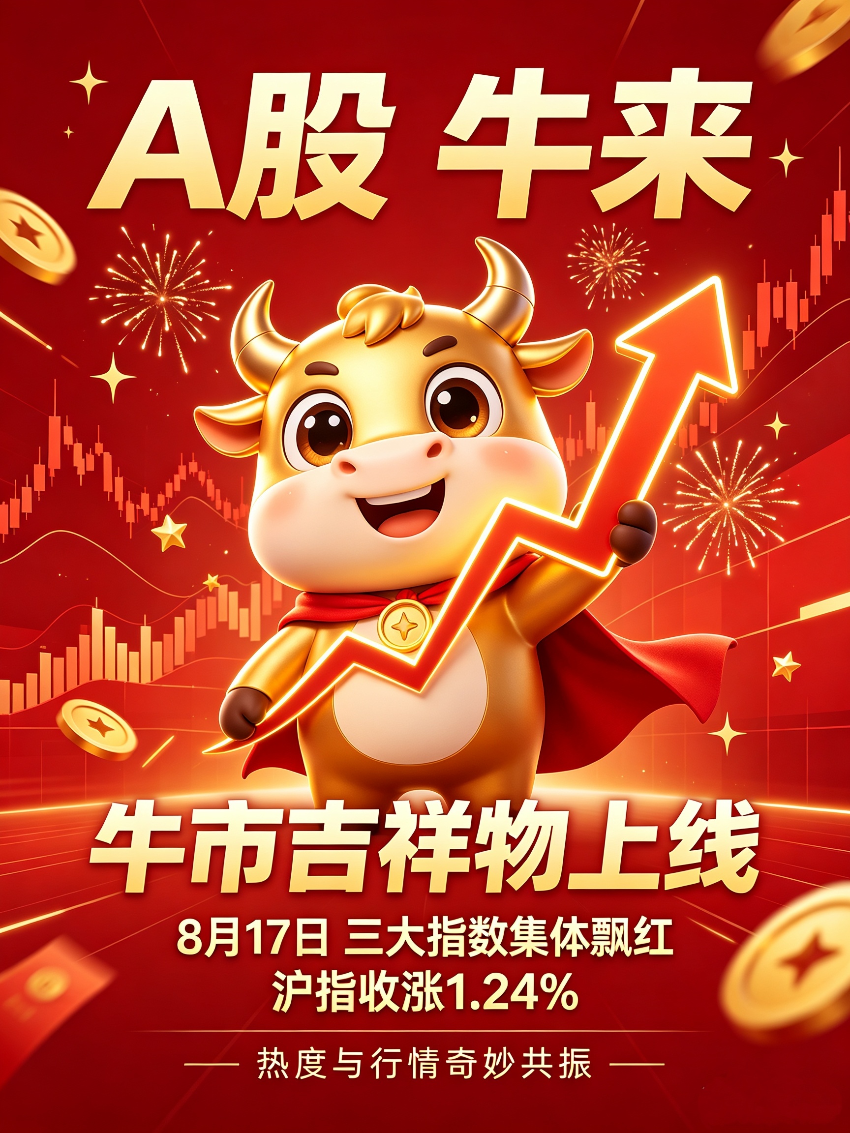 A股 牛来一部因“烂”出圈的动画电影，意外被股民当作牛市吉祥物火速走红。恰逢8月