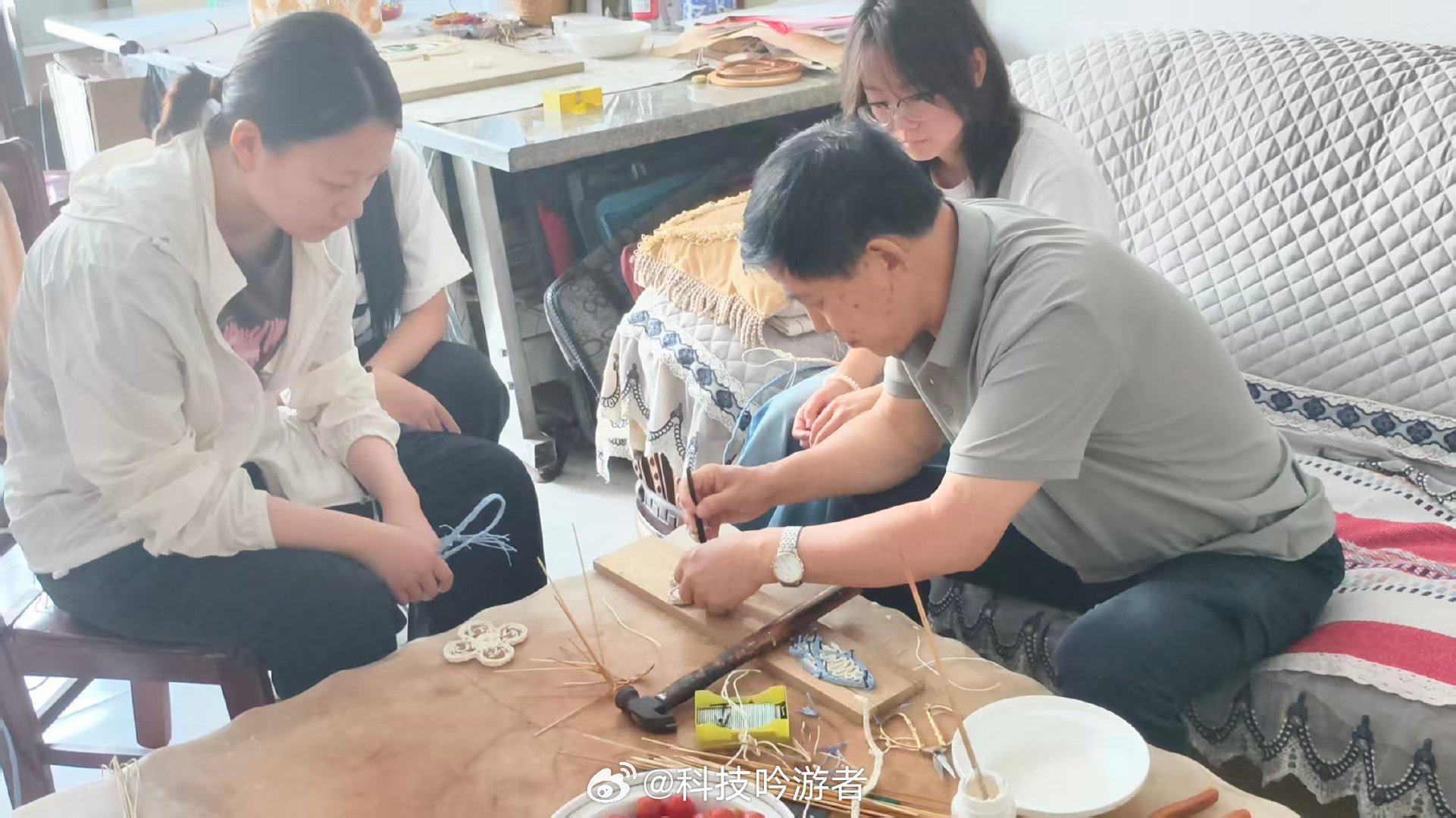 山东学子寻访莱州草辫深耕黄河非遗实践【数据赋能非遗调研 曲师学子量化分析莱州草编