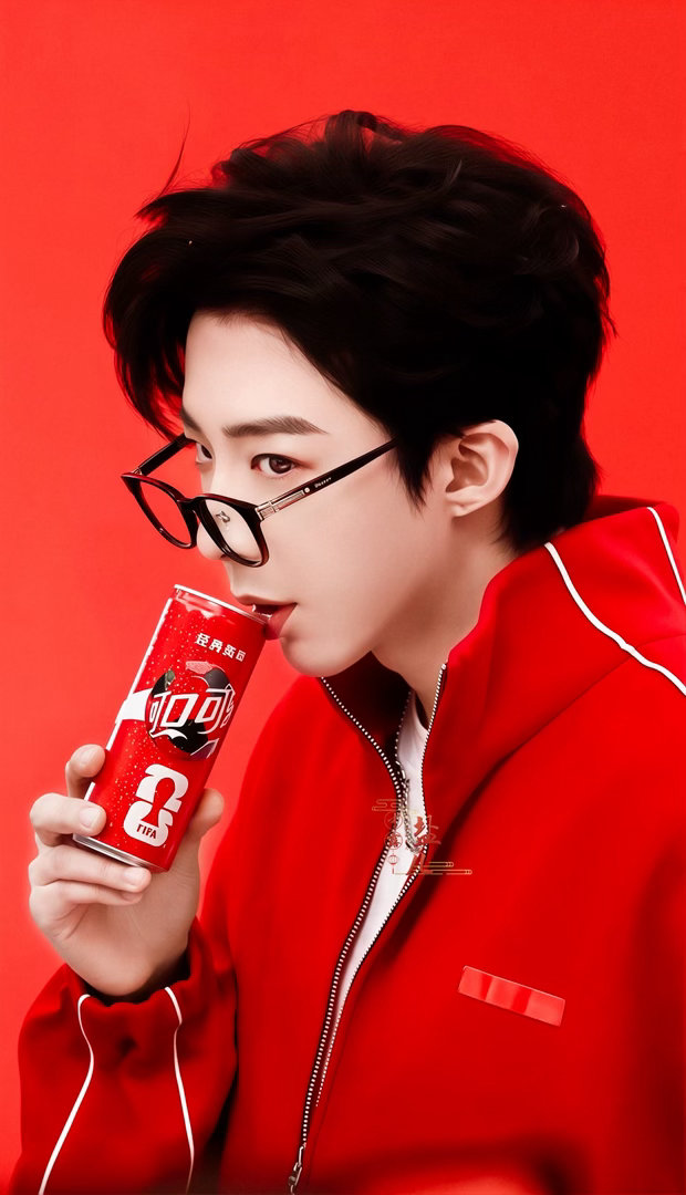 酷狗音乐代言人刘宇宁 他嗓子像刚开封的汽水，气泡噼里啪啦往心上冒，还没喝就先被声