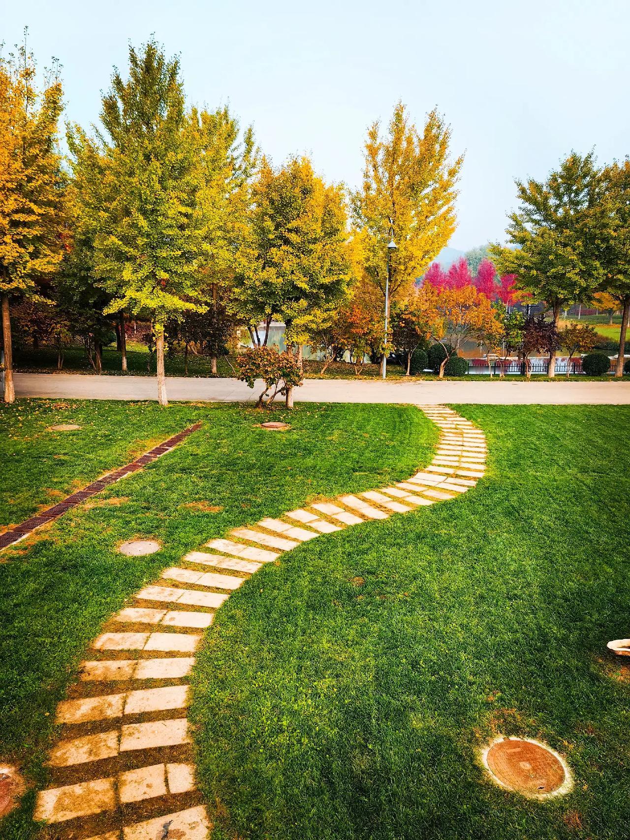 通向燕山的小道。（手机随拍）#秋日生活打卡季# #悦游北京#