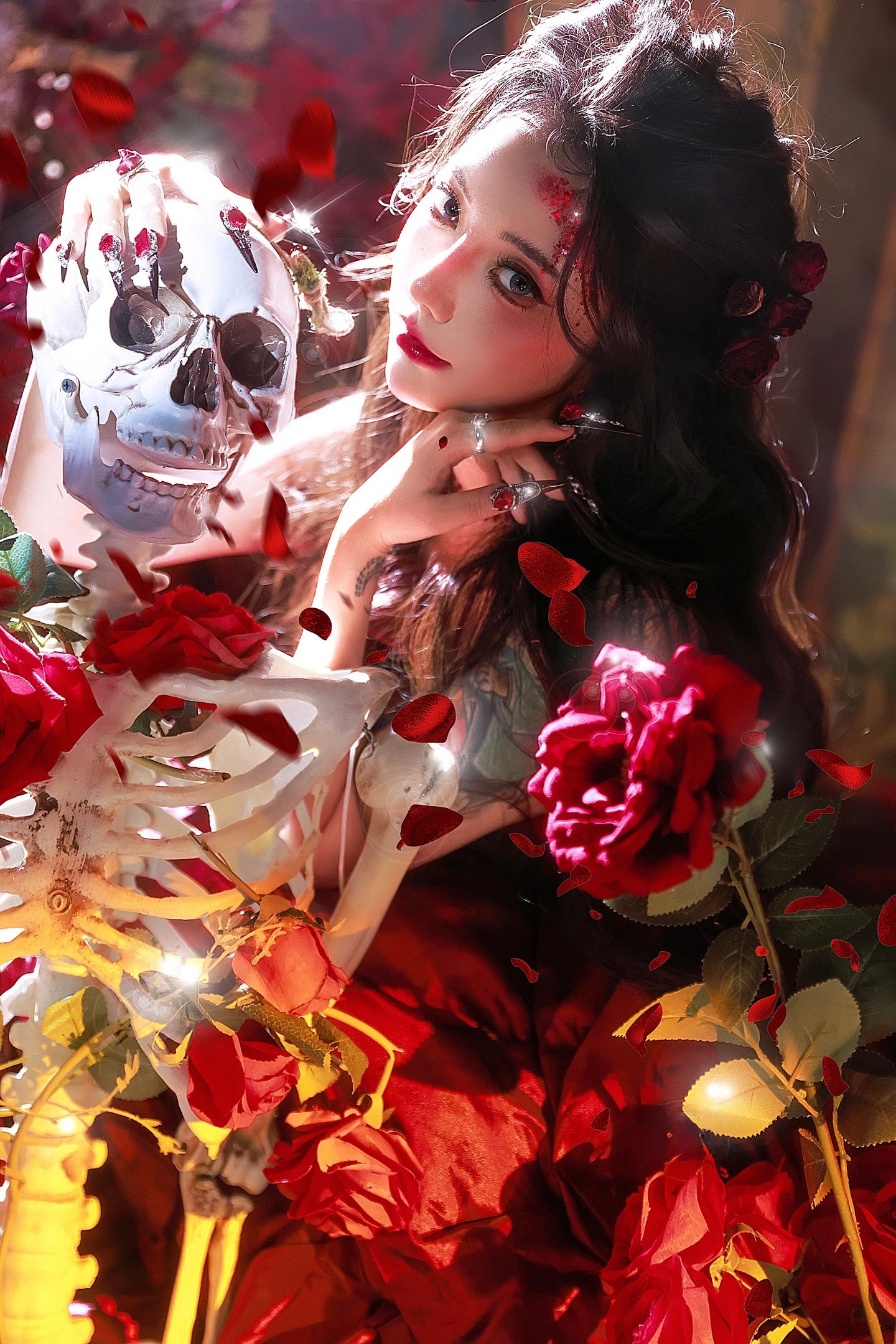 她恶毒至极，却又着实美丽🥀。