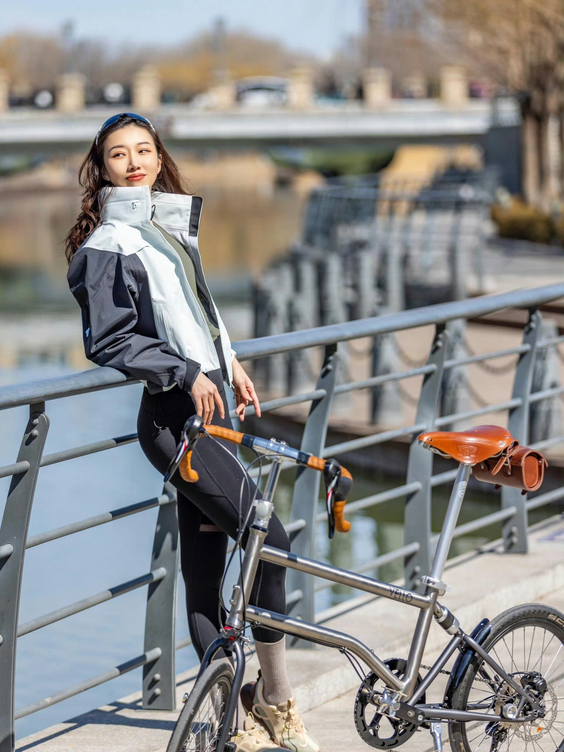 去河边骑行🚴骑行的乐趣真的很多一路飞驰 一路欣赏沿岸风光又是一个新体验get 