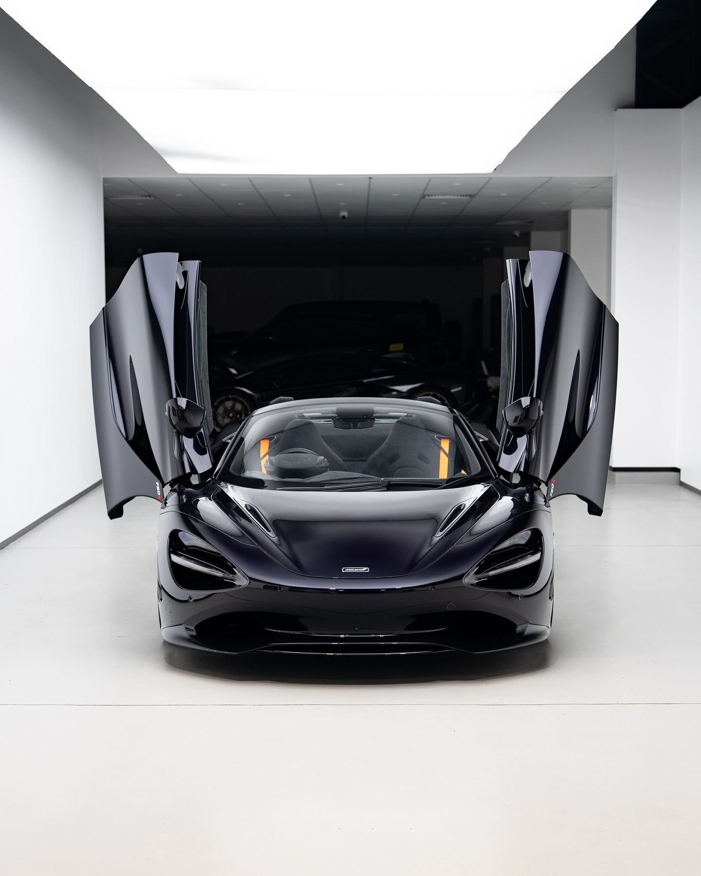 这台McLaren 750S 黑色的真帅啊！...迈凯伦750s豪车超跑car时