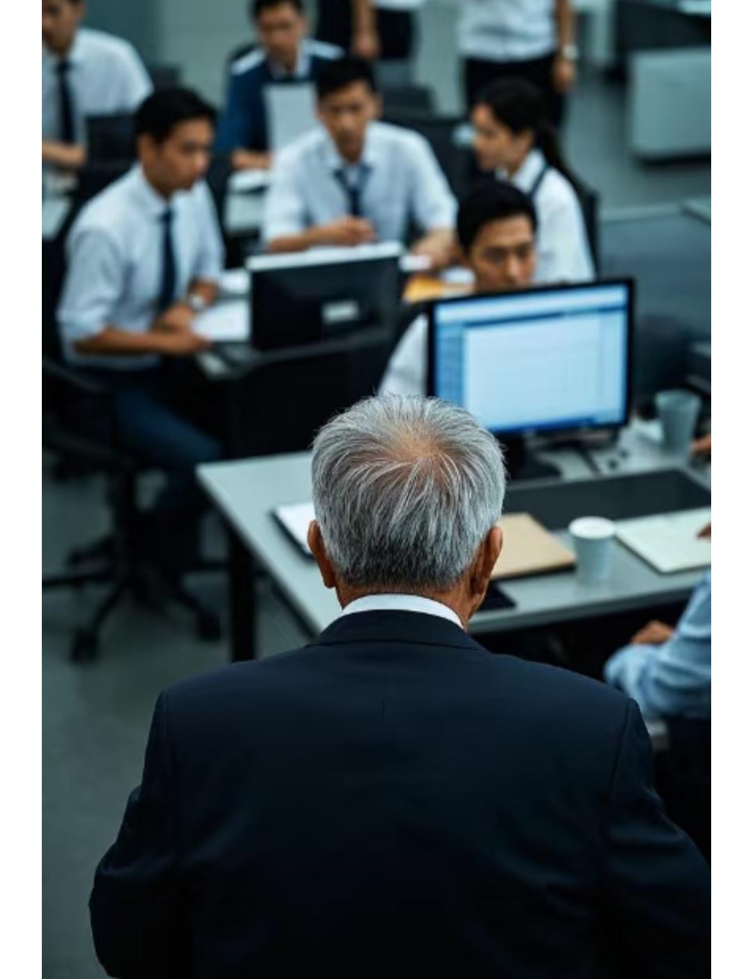 单位有两位老同志，再有三个月就要正式退休了
A大姐跟平时无两样，上班揽活很认真的