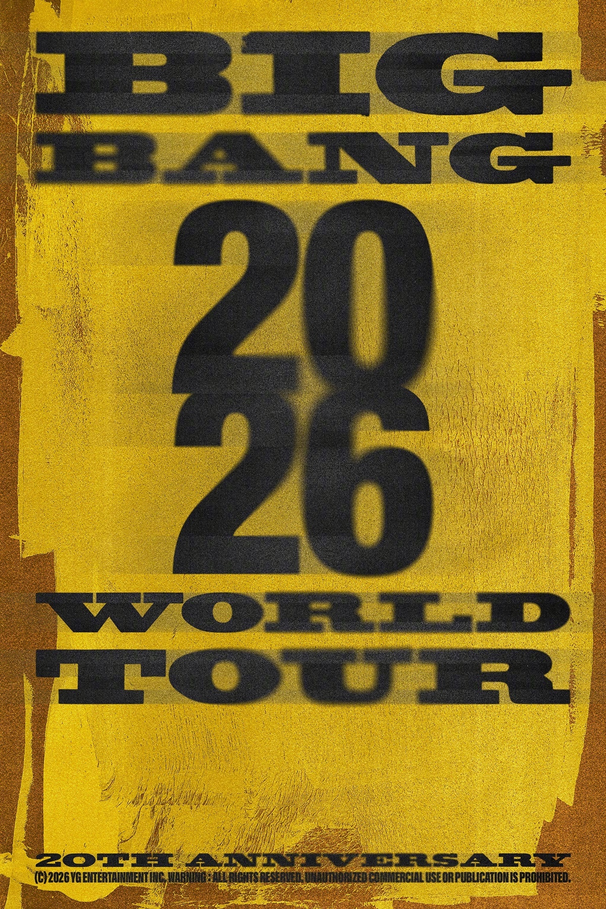 【Ins】BIGBANG 2026 WORLD TOUR TEASER BIGB