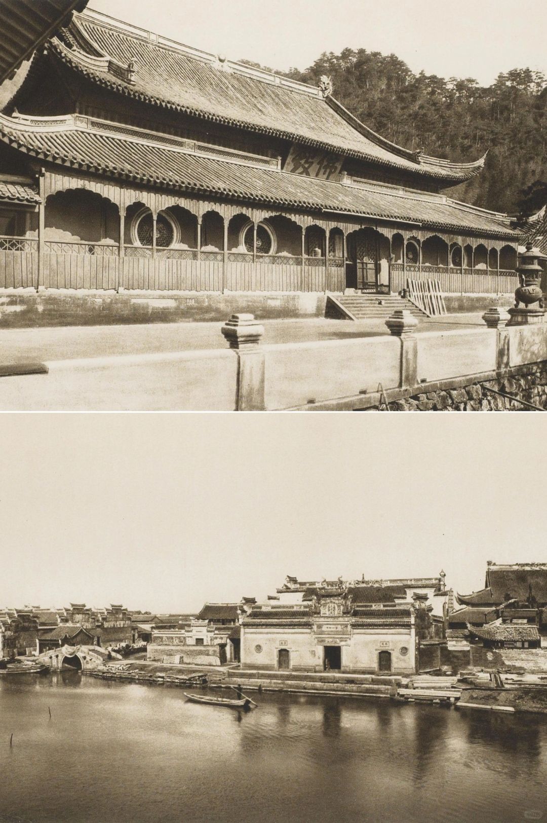 德国人拍摄的清末浙江：宁波天童寺与僧侣