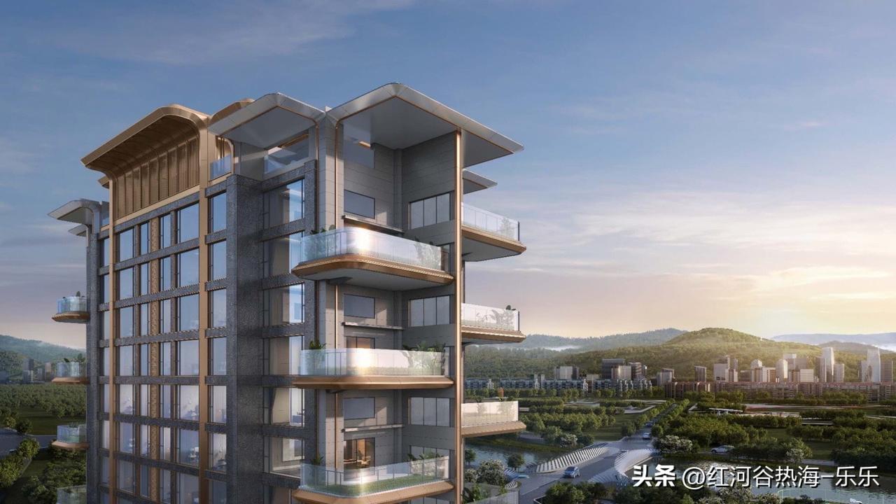 在昆明看了一个四代项目，140平的房子，送40平阳台，阳台挑高6米。还是有点震撼