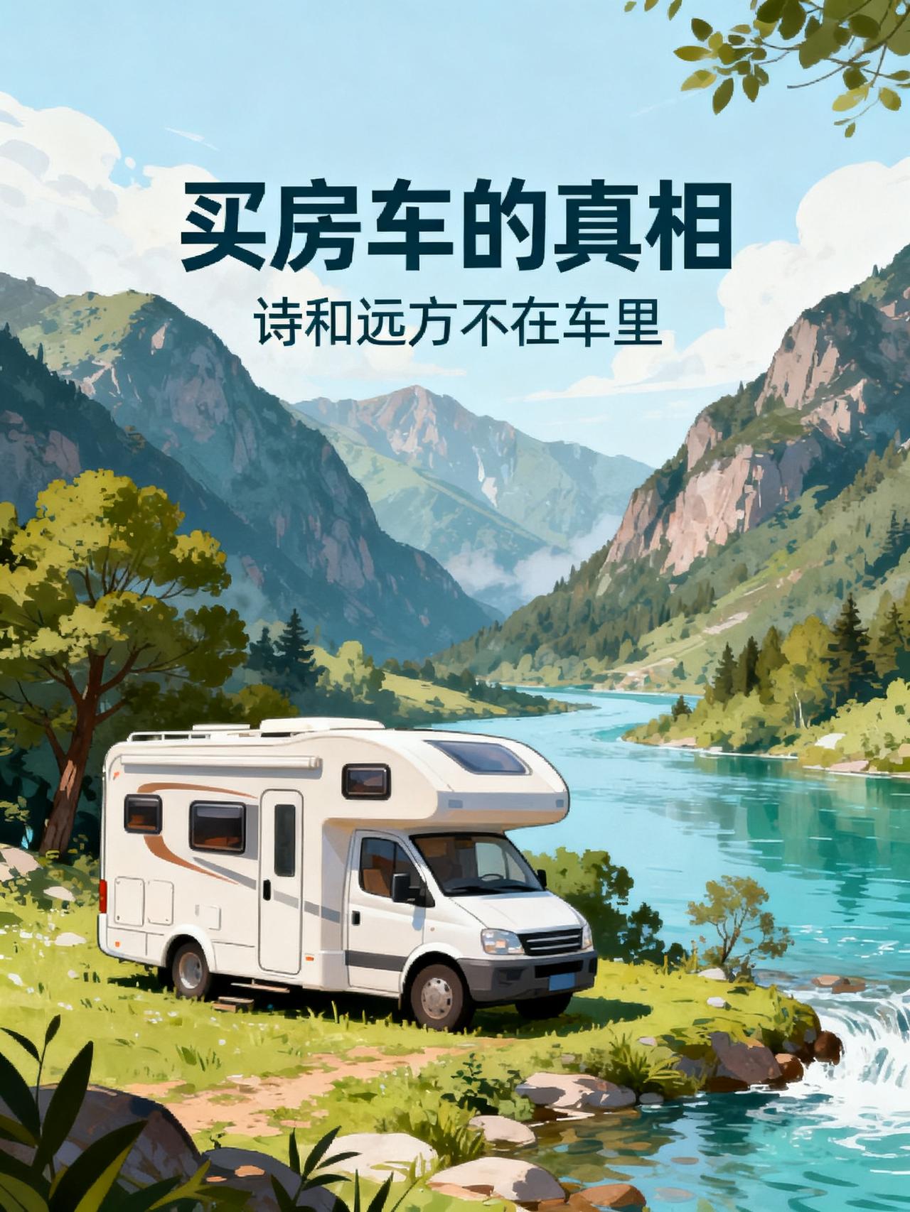 别再被房车骗了！买了才懂，这就是个移动麻烦箱
攒了大几十万买房车、打算环游全国的