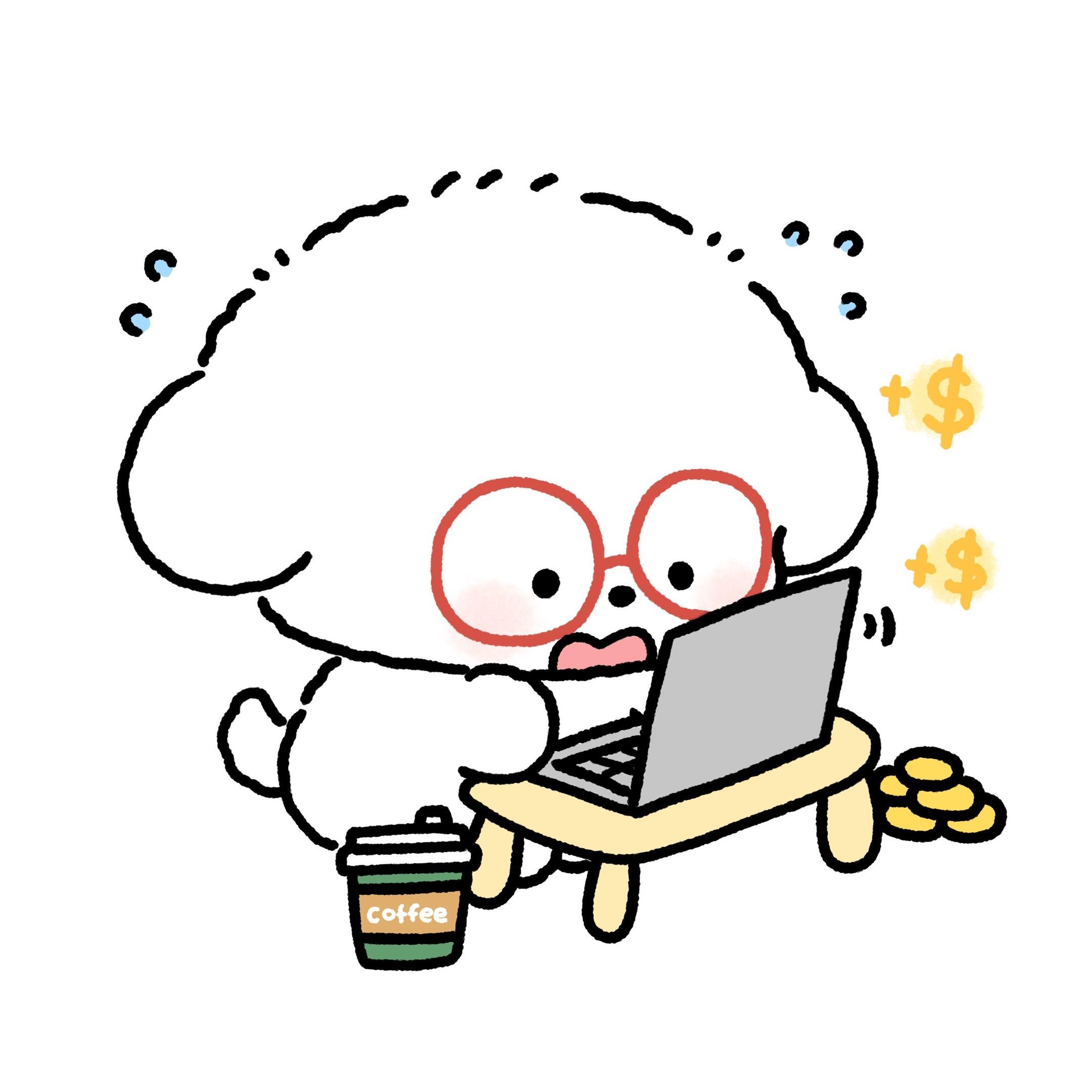 双人头像 | 努力赚米！今年也开始努力赚钱叭！