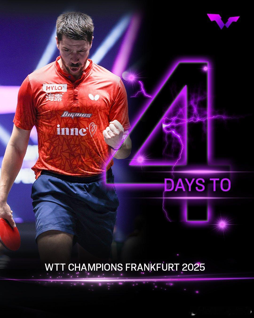 WTT法兰克福冠军赛2025 倒计时4⃣️天🇩🇪弗朗西斯卡 海报 ​​​