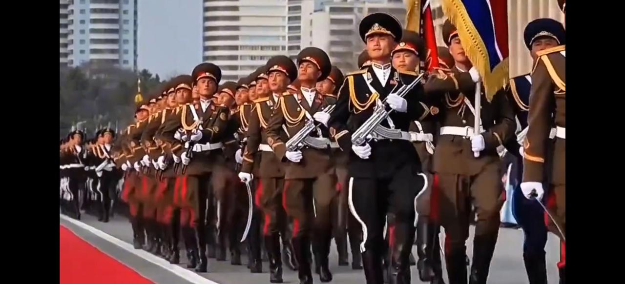 这是最有气势的正步，全世界没有任何一个国家可比。
