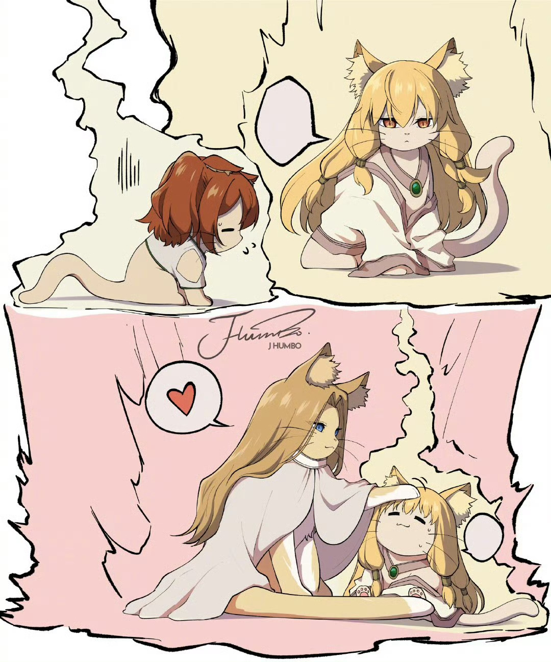 「葬送的芙莉莲」全员猫化！Twitter：BoHumbo ​​​