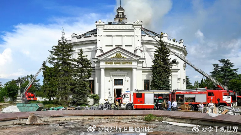 【俄对外情报局：乌克兰对塞瓦斯托波尔保卫战博物馆的袭击系由英国策划的挑衅行为】据