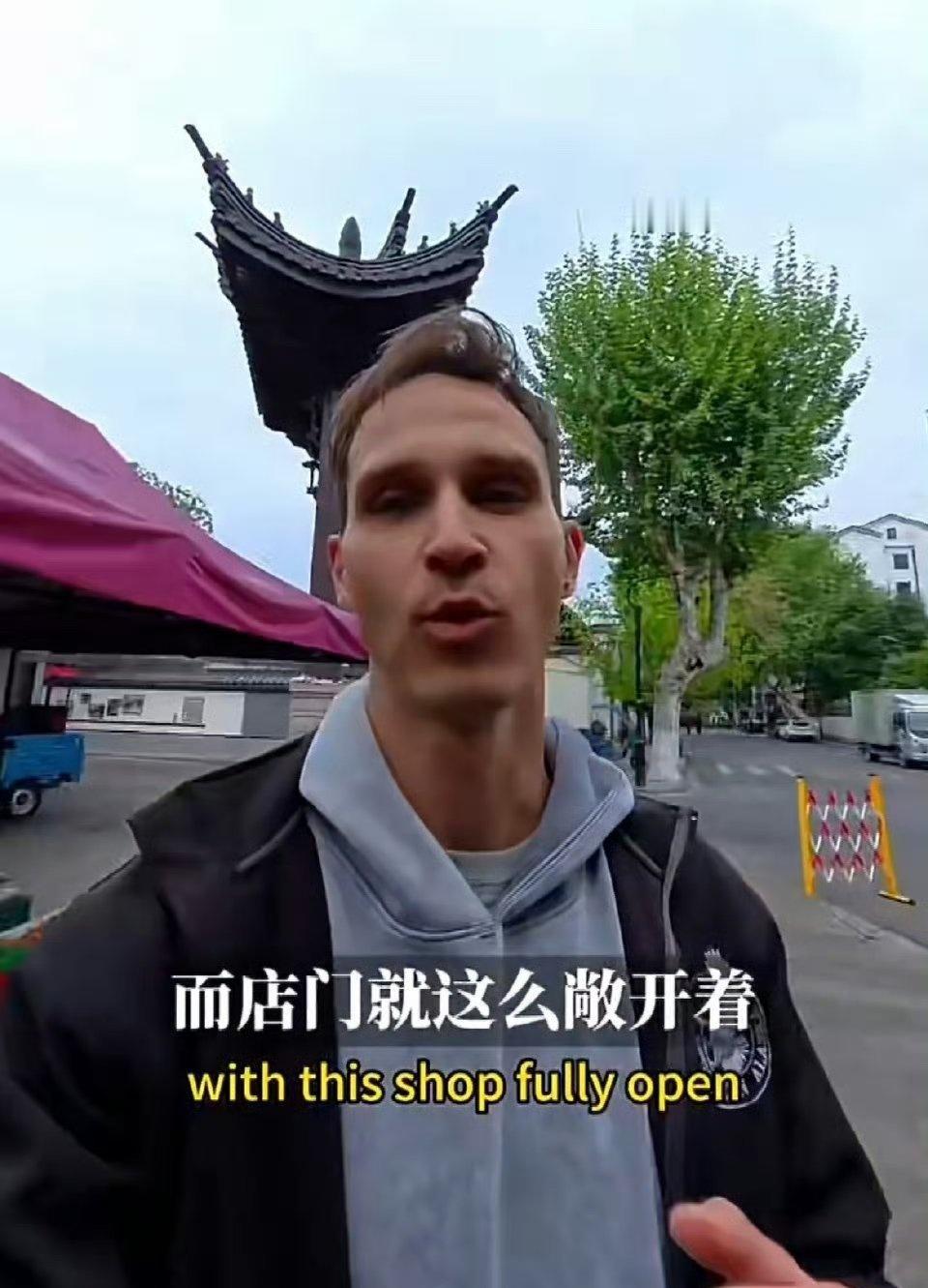 中国市井生活中这份松弛的安全感，让多国网友直呼颠覆认知。 ​​​