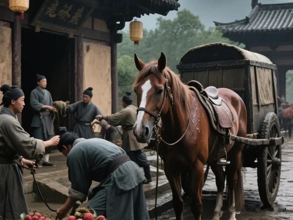 驿站系统的崩溃：荔枝运输暴露的帝国病灶
 
一颗荔枝，竟成了唐代物流体系的“照妖